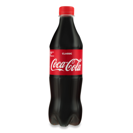 Напиток Безалкогольный Газированный Classic coca-cola п/бут 0.5л