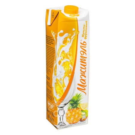 Напиток Молочный Мажитэль мульти-фрукт 0,05% 950гр Тва