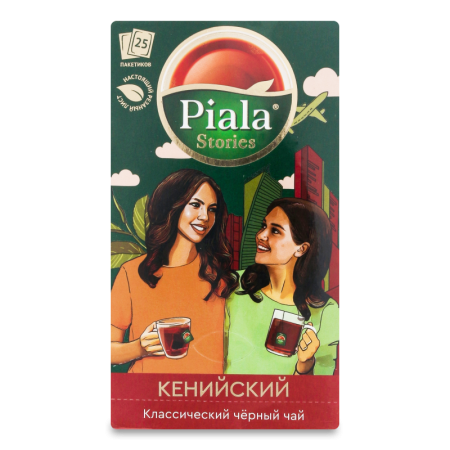 Чай Piala Stories Кенийский Классич Черн 25пак Кор