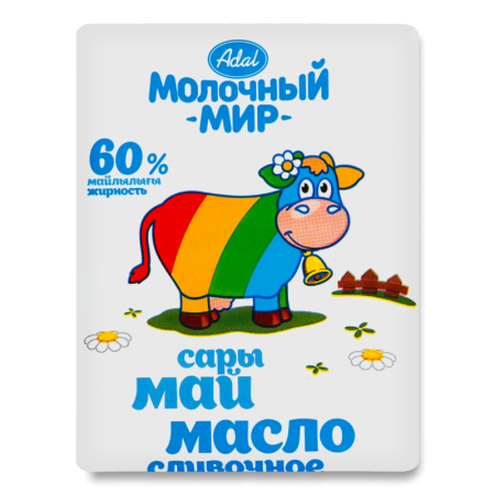 Масло 60% Сливочное Молочный Мир м/у 180г