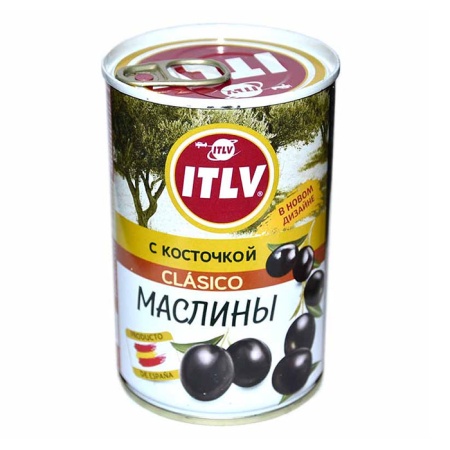 Маслины Itlv с/к 425гр ж/б
