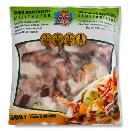 Коктейль Морской Замороженный ас м/у 500г