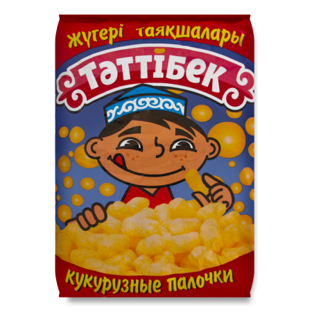 Палочки Кукурузные Сладкие Тәттібек м/у 250г