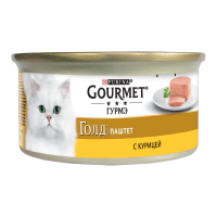 Корм Gourmet Gold Курица 85гр ж/б