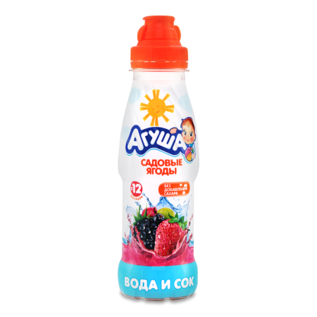 Напиток Сокосодержащий Для Детей от 12мес Садовые Ягоды Агуша п/бут 300мл