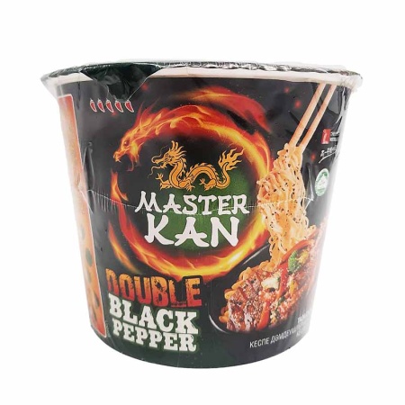 Лапша Master Kan Double Black Pepper 100гр Стак