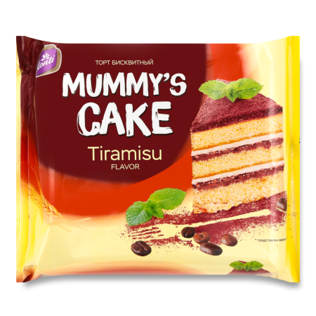 Торт Бисквитный Tiramisu mummy's Cake Konti м/у 350г