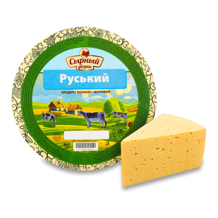 Продукт белково-жировой 50% Руський Сырный Дворик кг