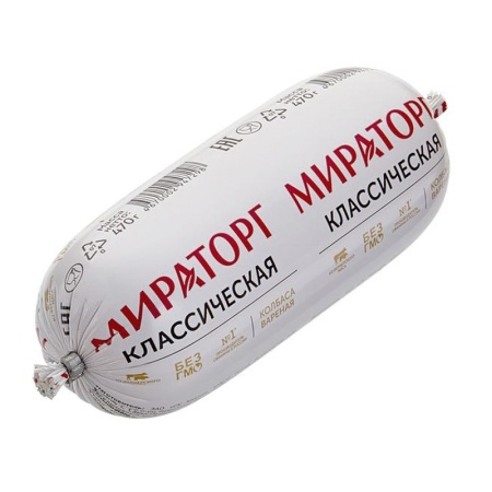 Колбаса Мираторг Классическая Вареная 470гр к/об