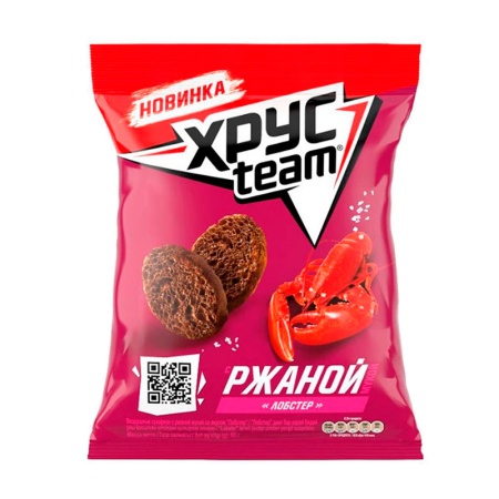 Сухарики Хрустим Ржаной Лобстер 60гр