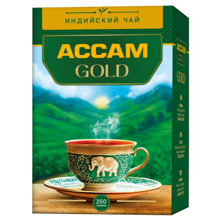 Чай Ассам Gold 250гр Кор