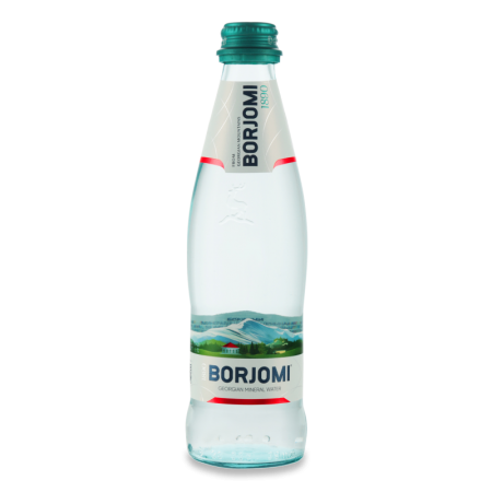 Вода Боржоми Минеральная Газ 0,33л с/б