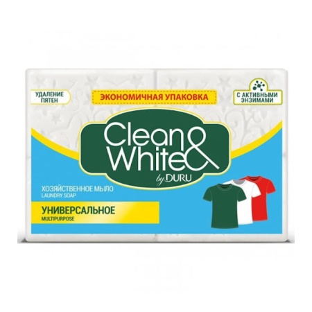 Мыло Хозяйственное Duru Beyaz 4*125гр