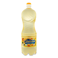 Масло Подсолнечное Рафинированное Дезодорированное Забота п/бут 1.8л