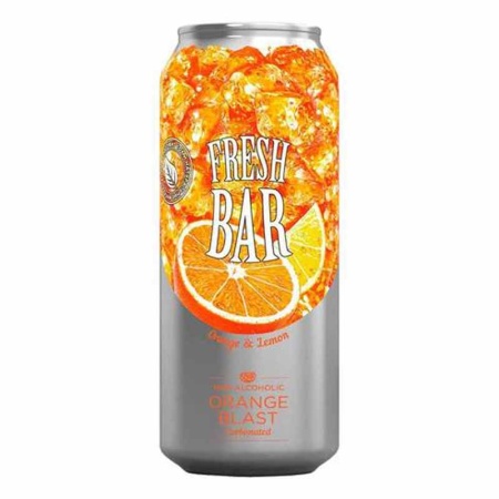 Напиток Fresh Bar Orange Blast б/алк 0,45л ж/б Напиток Fresh Bar Orange Blast б/алк 0,45л ж/б