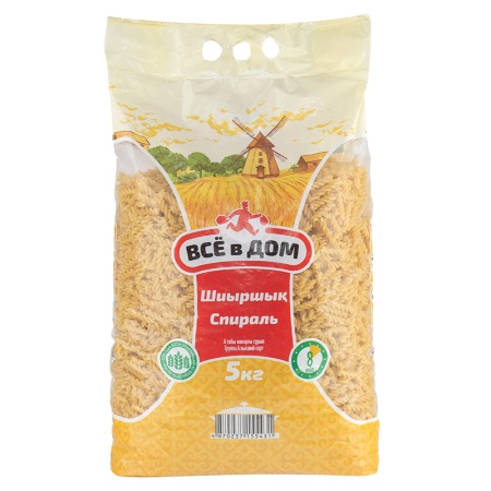 Макароны Все в Дом Спираль 5кг п/п