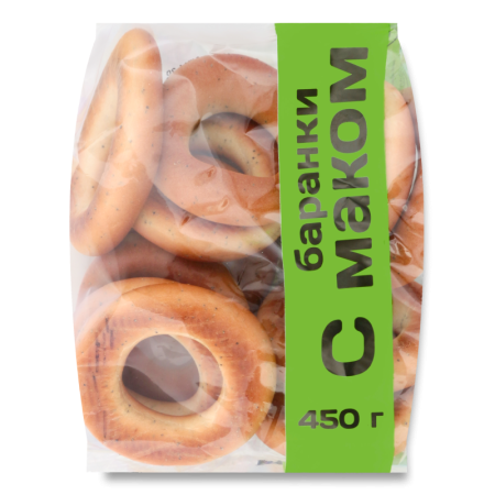 Баранки с Маком Бкк м/у 450г