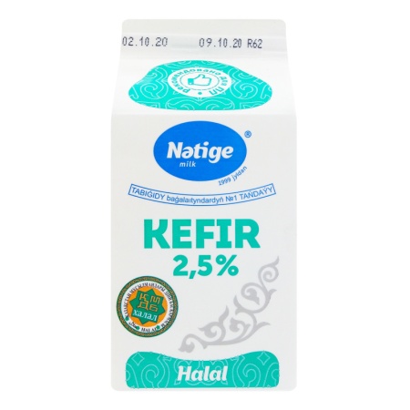 Кефир 2.5% Nәtige т/п 450г