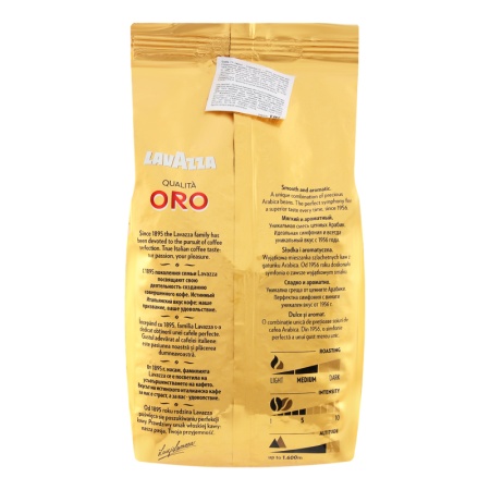 Кофе Lavazza Qualita Oro Зерно 1000гр стаб/б