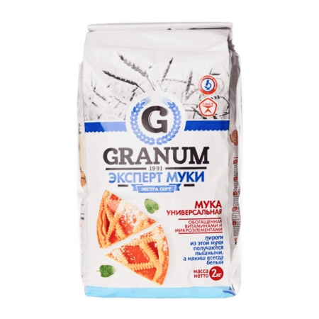 Мука Granum Экстра 2кг
