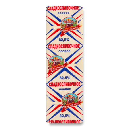Спред 82.5% растительно-сливочный Сладкосливочное Маслёнково м/у 450г