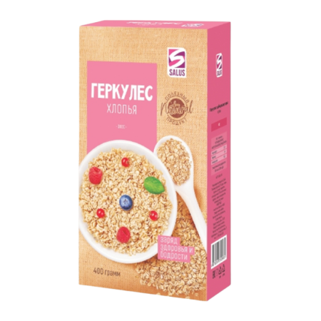Хлопья Salus Геркулес 350гр Кор