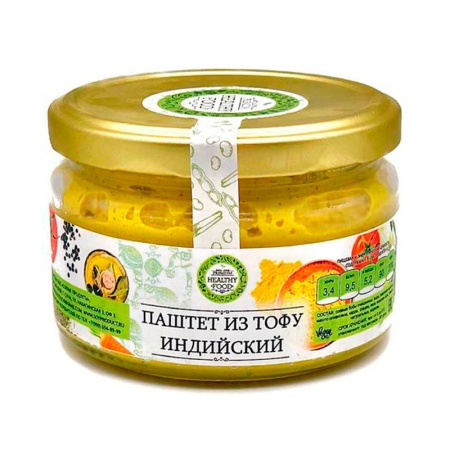 Паштет Healthy Food из Тофу Индийский 200гр с/б