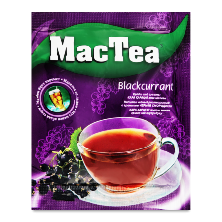 Чай Mactea с Черной Смородиной 20пак Кор