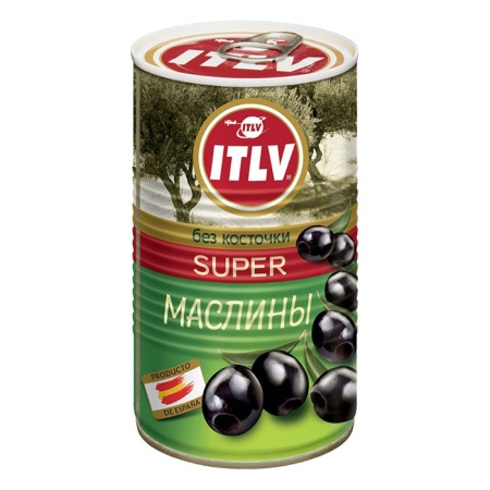 Маслины Itlv Super 370гр ж/б Маслины Itlv Super 370гр ж/б