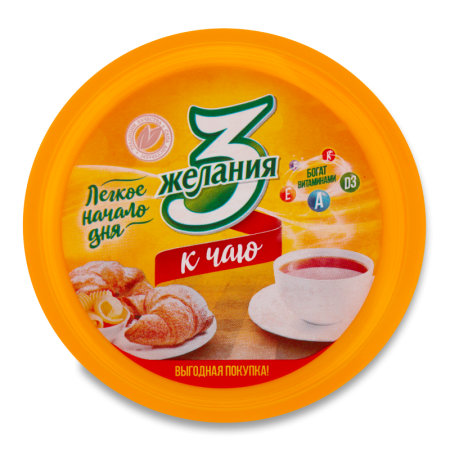 Спред 60% растительно-жировой к Чаю 3 Желания п/у 230г