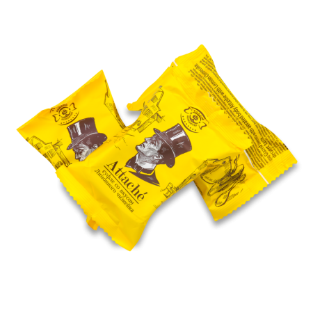 Конфеты со Сбивным Корпусом в Глазури со Вкусом Десерта Лимонный Чизкейк Атташе Невский Кондитер кг