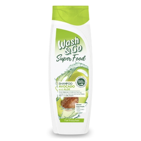 Шампунь wash&go Superfood с Авокадо и Алое 400мл фл