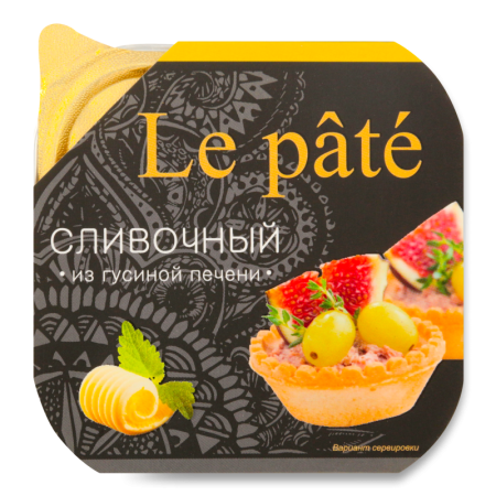 Паштет Сливочный из Гусиной Печени le Pate Великоновгородский Мясной Двор ж/б 100г
