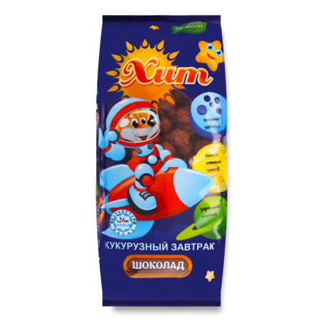 Завтрак Кукурузный Шоколад Хит м/у 200г