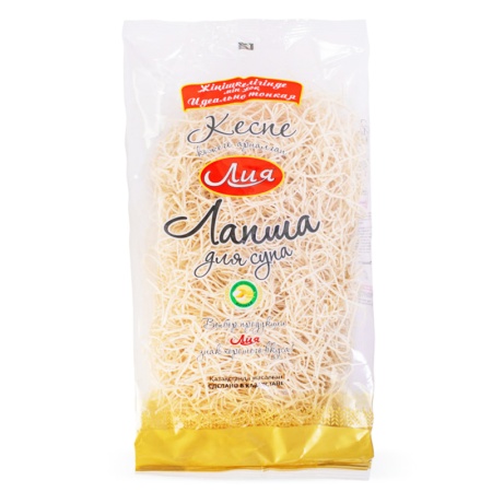 Лапша Лия Яичная д/супа 200гр стаб/б