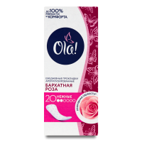 Прокладки Ola Daily Deo Роза Ежедневные 20шт Кор Прокладки Ola Daily Deo Роза Ежедневные 20шт Кор