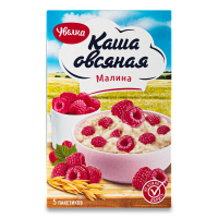 Каша Овсяная Быстрого Приготовления Малина Увелка к/у 5х40г