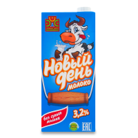 Молоко 3.2% Ультрапастеризованное Новый День т/п 1л