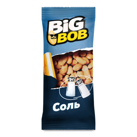 Арахис Жареный Соленый Вig Bob м/у 50г