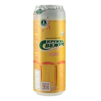 Пиво 0.45л 4% Светлое Пастеризованное Мягкое Кружка Свежего ж/б