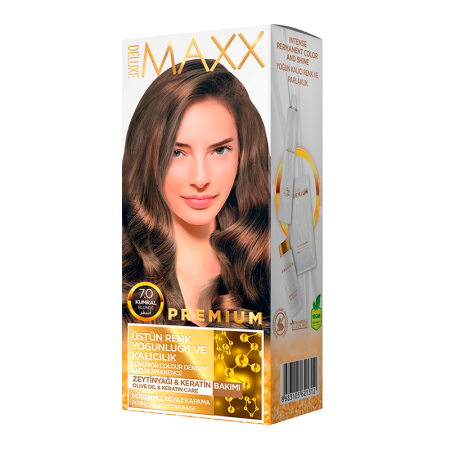 Крем Краска Для Волос Maxx Deluxe Premium 7 0 Светло Русый