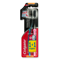 Зубная Щётка с Древесным Углем Мягкая Шелковые Нити Colgate 2шт