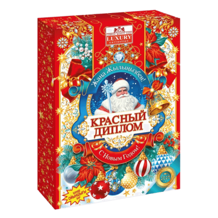 Набор Кондитерских Изделий Luxury Красный Диплом 430гр Кор
