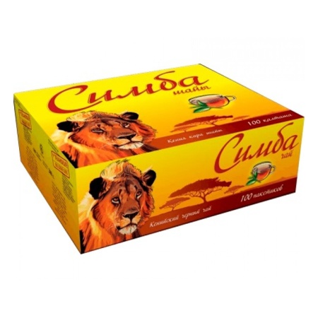 Чай Simba 100пак Кор