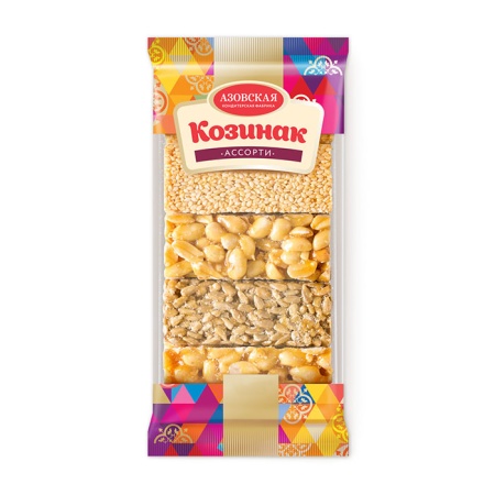 Козинак Азов Ассорти 280гр Пленка