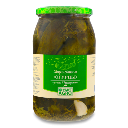 Огурцы Умут Agro Маринованные 900мл с/б