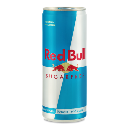 Напиток Red Bull Энергетический Sugar Free 0,25л ж/б Напиток Red Bull Энергетический Sugar Free 0,25л ж/б