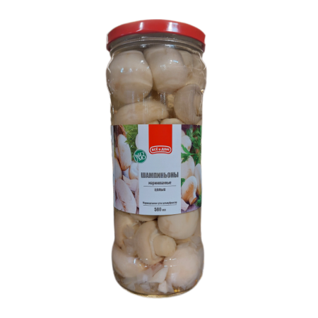 Шампиньоны Всё в Дом Целые Мар 580мл с/б
