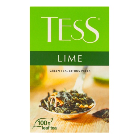 Чай Tess Lime Зел Цедра Цитрусовых 100гр Кор