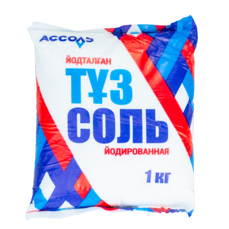 Соль Ассоль Йодированная 1кг